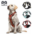 QQPETS Designer Harness for Pets No Pull Dog Harness Medium Reflective Front Clip Vest With Handle Dog Tactical Training Harness