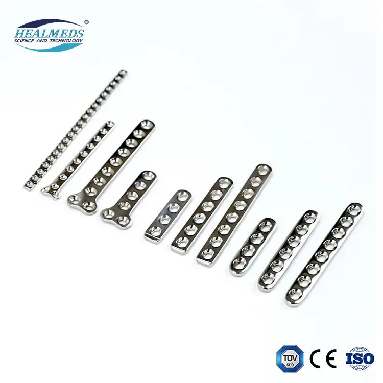 Titanium Mini Plates and Screws Veterinary Orthopedic Plates for Vet Surgical Instruments Surgery Trauma Implants