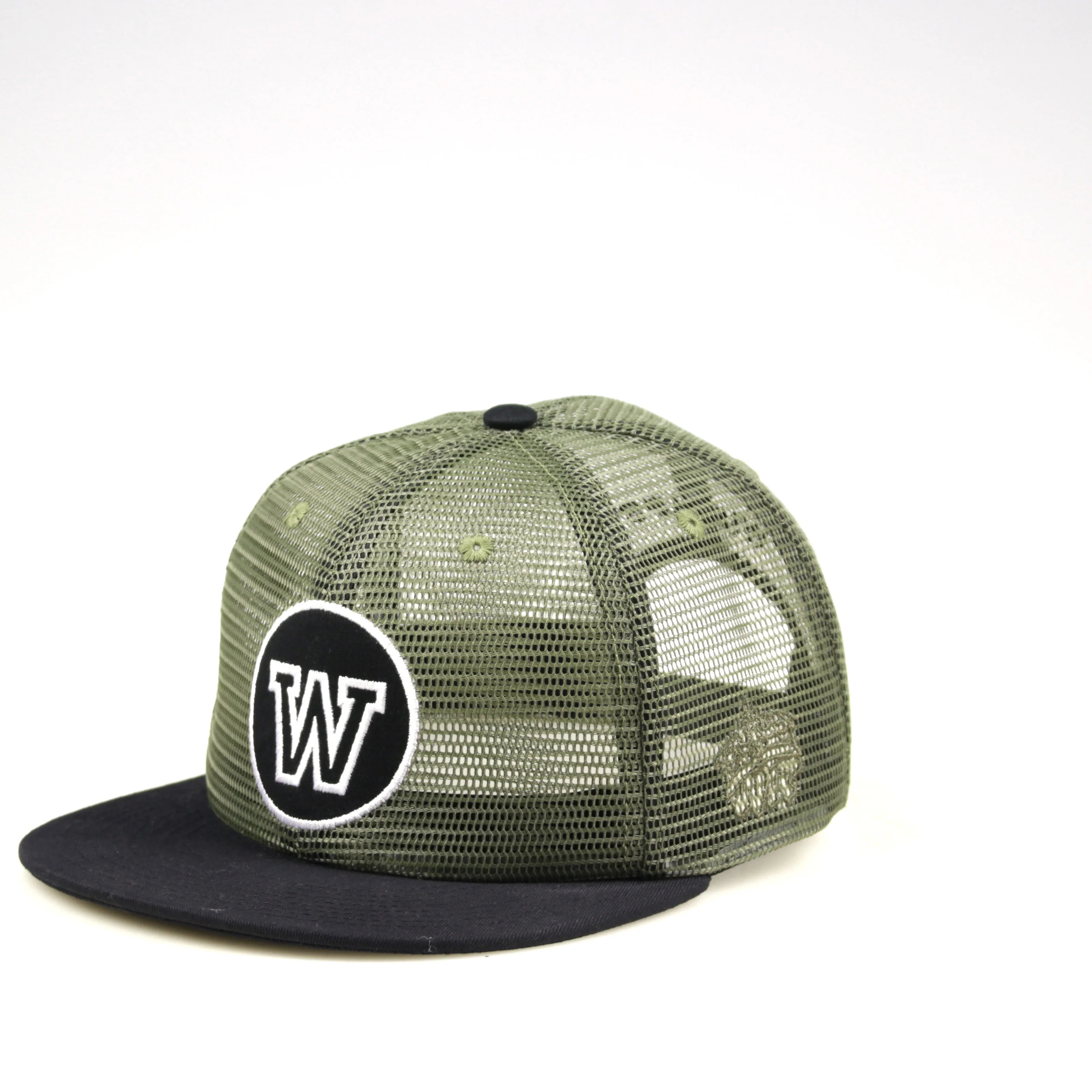Custom 2023 New Design Snapback Trucker Embroidery  Summer Full Mesh Cap Hat