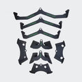 ZHOYA 2024 Wholesale Gym Exercise Fitness Accessories All Sizes Steel Mag Handle Bar Grip Lat Pull Bar