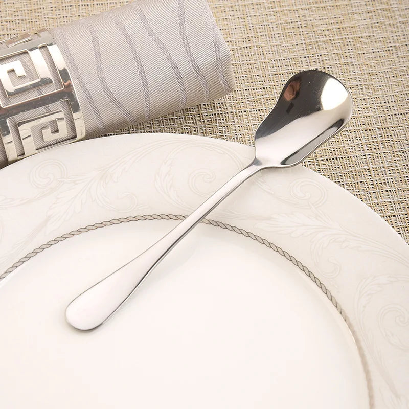 Creative Stainless Steel Ice Cream Spoon Dessert Cake Spoon Coffee Stirring Spoon