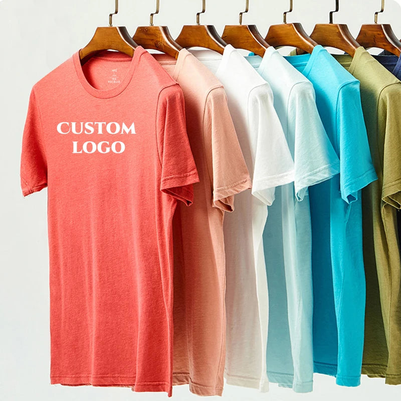 Clothes Men T-Shirt Customized Design Luxury Tshirts Custom Screen Print Cotton Oversize Graphic Tees Unisex Causal T Shirt