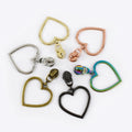 Meetee ZT916 Creative 5#used for Nylon Zipper Heart-shaped Alloy Pull Tab Sewing Hardware Garment Zipper Slider