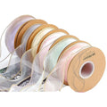 Zexwrap Organza Ribbon Gift Wrap Handwork Diy Floral Ribbon Bow for Wedding Birthday Decorations