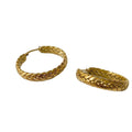 New Arrival Designer Fashion Large Latest Stainless Steel Gold 18k Big Hoop Earrings for Women Jewelry