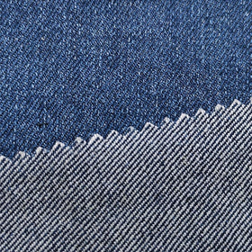51016 Eco-Friendly Hemp Organic Cotton Raw Denim Fabric Plain Twill Anti-Bacteria Breathable Color Customized for Apparel Jeans