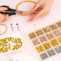 2160 Piece/kit Acrylic Spacer Bead Wholesale Circle Star Heart Shaped Loose Spacer Beads for Jewelry Making