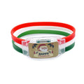 Wholesale Event Festival Glowing Elastic Luminous Silicone Wristbands Custom 2024 Gifts Lights   Christmas Led Bracelets