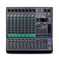 Biner G80 Professional 48V Phantom Power Supply 8 Channel Audio Mixer for Large Stage Performance
