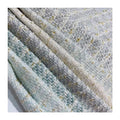 Metallic Woven Woolen Fabric Check Lurex Yarn Dyed Italian Tweed Fabric Stock Lot for Jacket and Trouser