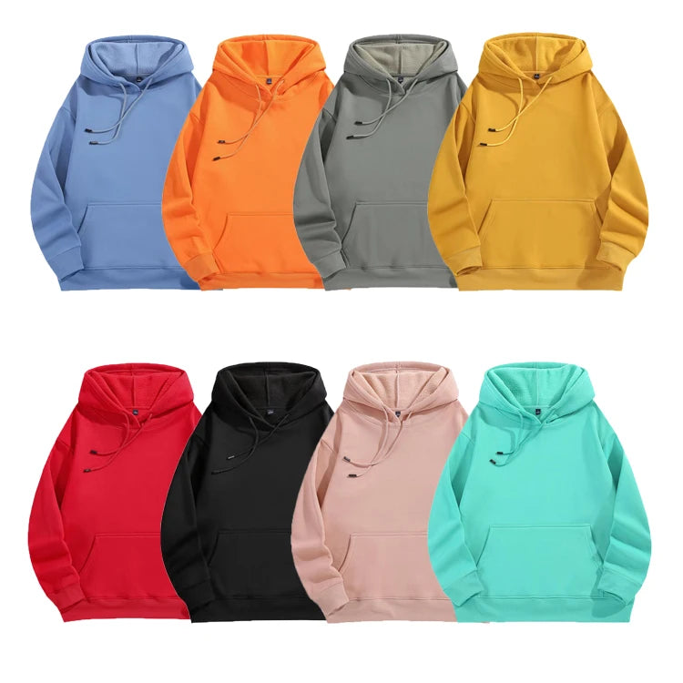 OEM 350GMS Polyester Oversize Unisex Crewneck Sweatshirts Plain Custom Printed Logo Men's Crew Neck Sweatshirts Hoodies for Men