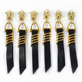Meetee ZT517 5# DIY Clothing Luggage Zipper Sewing Accessories Leather Decorative Slider Zipper Head Zipper Puller
