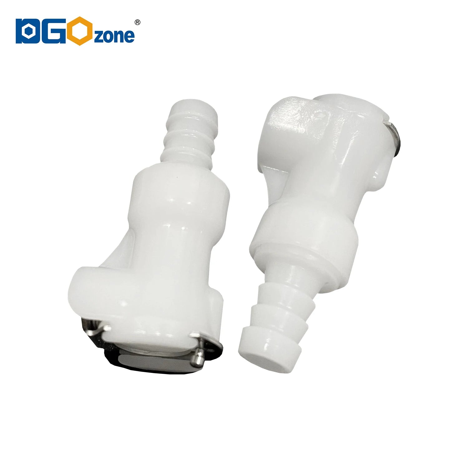 [FL0308CH] 3/8 Hose Barb Non-Valved In-Line Coupling Body Quick Connection Fittings