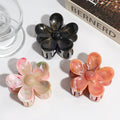 Hot Selling Fashion Elegant Retro Temperament Sweet Gradient Flower Plastic Wedding Grab Clip Simple Everything Hair Clip Hair
