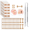 Ingrown Toenail Removal Kit Manicure & Pedicure Set with Corrector Patch for Toenail Treatment