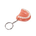 DIY Funny Resin Simulation Mouth Cavity False Tooth Pendants Charms for Jewelry Making Findings Cute Lovely Keychain