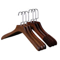 Retro Clothing Store Hotel Wooden Flocking Non-slip Hanger