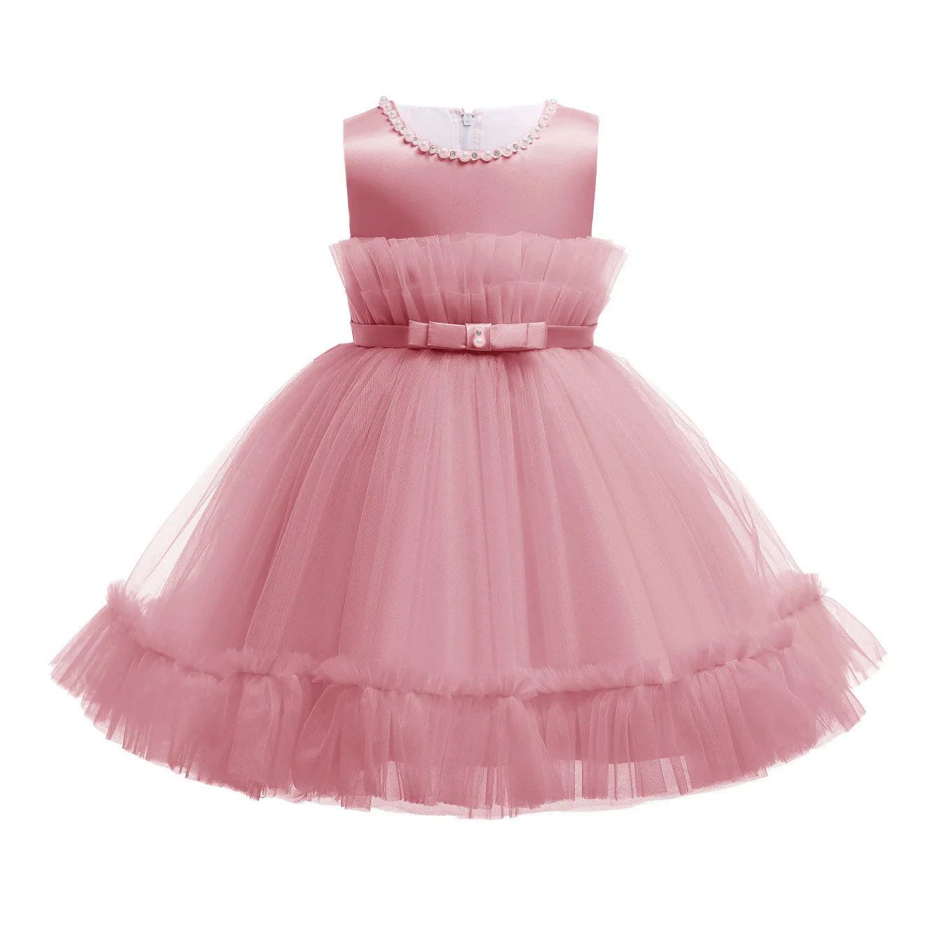 High Quality Toddler Girls Gown Princess Girls Costume Dresses Kids Clothing Party Wear Dresses Weeding Flower Baby Girls Dress