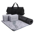 Yewayoga Sporty Non-Slip TPE Eco-Friendly 6mm Double Layer Custom Logo Yoga Mat Set