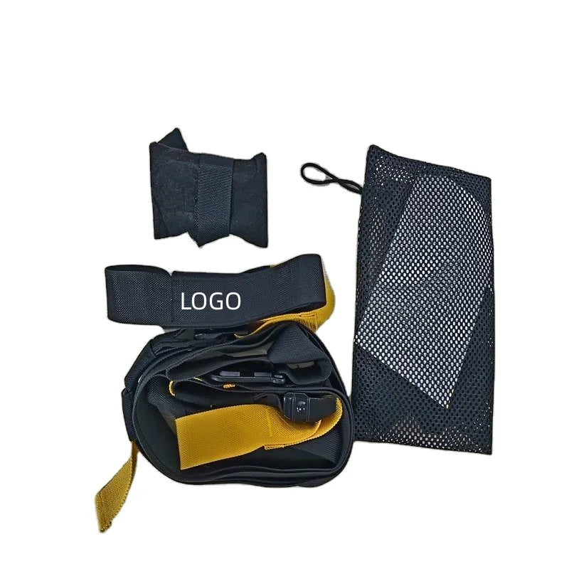 Low MOQ Custom Adjustable Gym P3 Fitness Suspension Trainer Straps Suspension Trainer Set Suspension Trainer Straps Kit