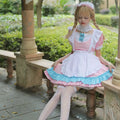 Cute New Soft Maid Dress Big Size COSPLAY Costume Network Red Live