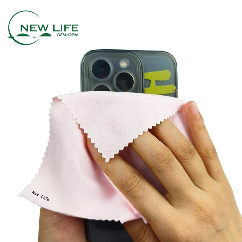 Microfiber Cloth Glasses Cleaning Cloth Eyeglasses Cloth Lens Bulk Multi Color Custom Size