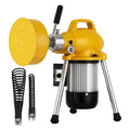 500W Plastic New High Pressure Sewer Snake Drain Auger Cleaner Machine with 2900PSI Removes Cream and Residue on Pipe Walls