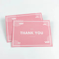 A6 / 4x6inch Customized Color Printing Thank You Card Flyer for Shop Custom Thank You Card for Business
