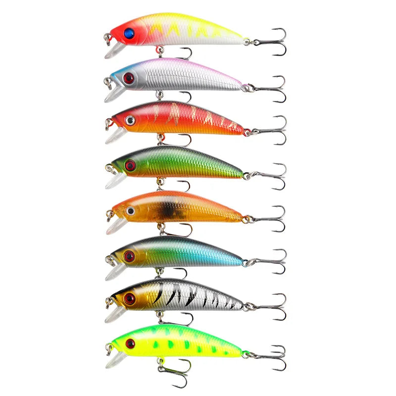 Fishing Lures FSuspend Minnow Buzzer Bait 7.5g/72mm Fhard Baits Artificial Bait