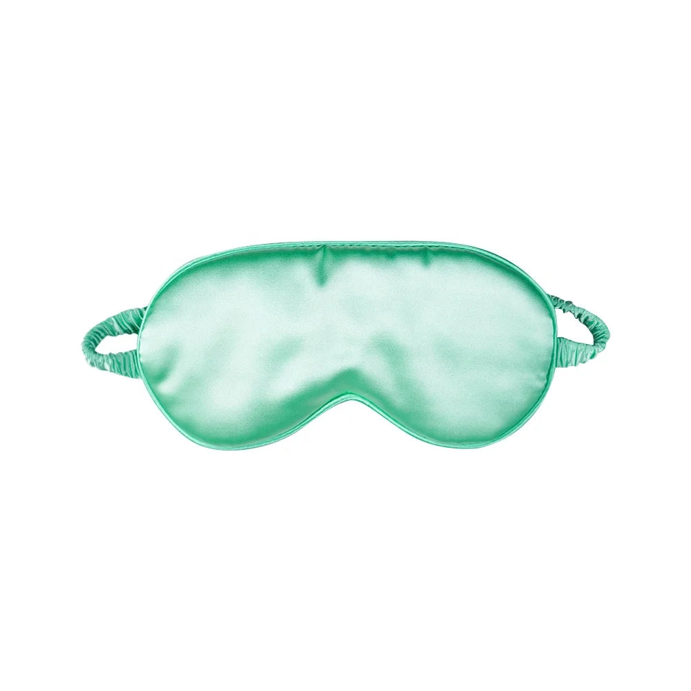 Clearance Polyester Silk Stain Sleeping Eye Mask Soft and Smooth for Women Daily Life