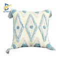 Innermor Luxury Boho Square Ocean Sea Throw Pillow Case Cotton Home Decorative Designer Bohemian Cushion Cover for Hotel Use