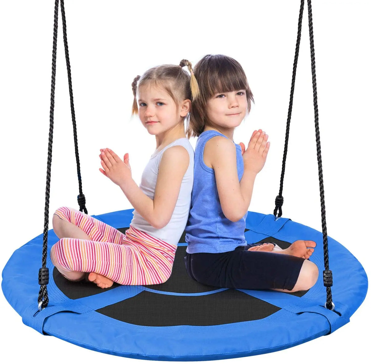 40inch UV Resistant Plastic 600D Oxford Playground Kindergarten Garden Outdoor/Indoor Toy Swing Seat Kids 700LBS Capacity Unisex