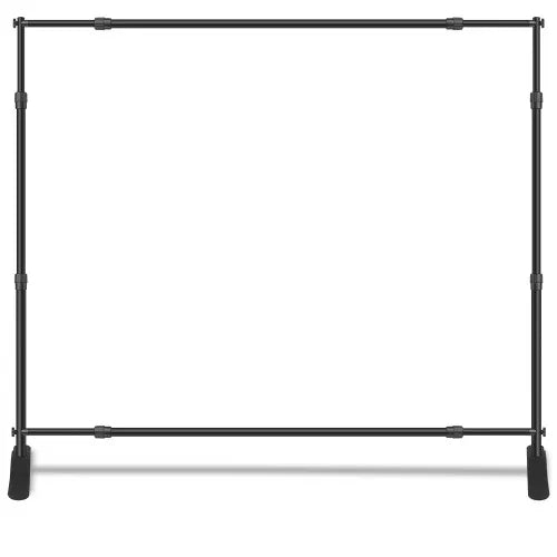 Custom 8ft & 10ft Repeat Backdrop Banner Stand Promotional Flags & Banners
