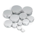 Spot Aluminum Tin Can Packaging Recycled Container 10g 20g 30g 50g 60g 80g 100g Cosmetic Tin Jar Aluminum