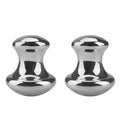 YiJue Jade Roller & Gua Sha Facial Tool with Stainless Steel SUS304 for Face Lift and SPA Therapy on Face