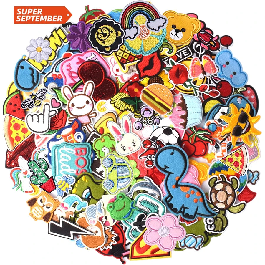Custom Patch Designer Hat Fabric Woven Full Embroidered Logo Iron on Embroidery Badges Patches for Jackets Hats Clothing
