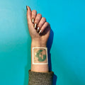 Inkbox Organic Jaguar Formula No Water Waterproof Non-Toxic Matte Blue Temporary Tattoo Sticker Real Look for 15 Days