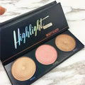 Beauty Glazed Maquillaje Profesional 3 Colors Sombra De Ojos Create Your Own Makeup Brand Cream Eyeshadow Palette Supplier