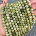 Gemstone Beads 4-12mm Natural Green Southern Jade Round Loose Beads DIY for Jewelry Making