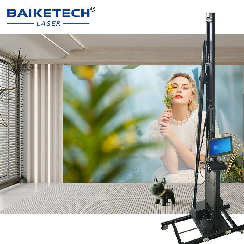 TH-UP200WX Vertical 3D Inkjet Customizable Wall Printer for Personalized Designs Mural Painting Machine Wallpaper Printer