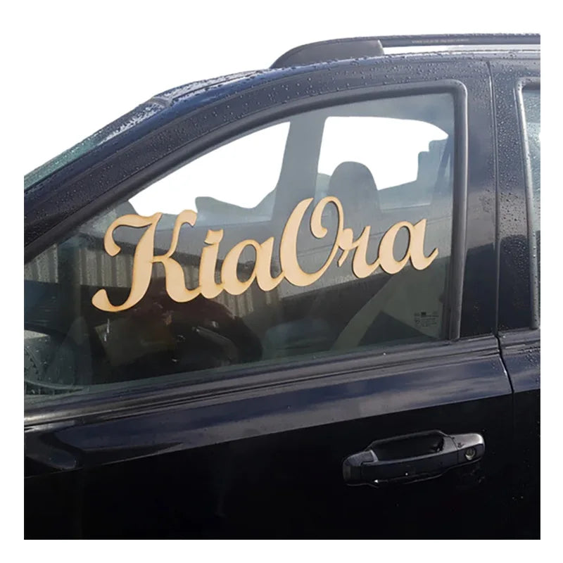 Weatherproof Vinyl Outdoor Custom Logo Printing Transfer Decal Window Stickers