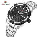 NAVIFORCE 9218 SB Factory Cheap Wholesale Stainless Steel Band Luxury Quartz Sport Men Wrist Watches Men Jewelry Custom Logo OEM