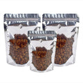 Best Quality PET VMPET CPP Stand up Pouch One Side Transparent and One Side Aluminum Foil Zipper for Food Packaging