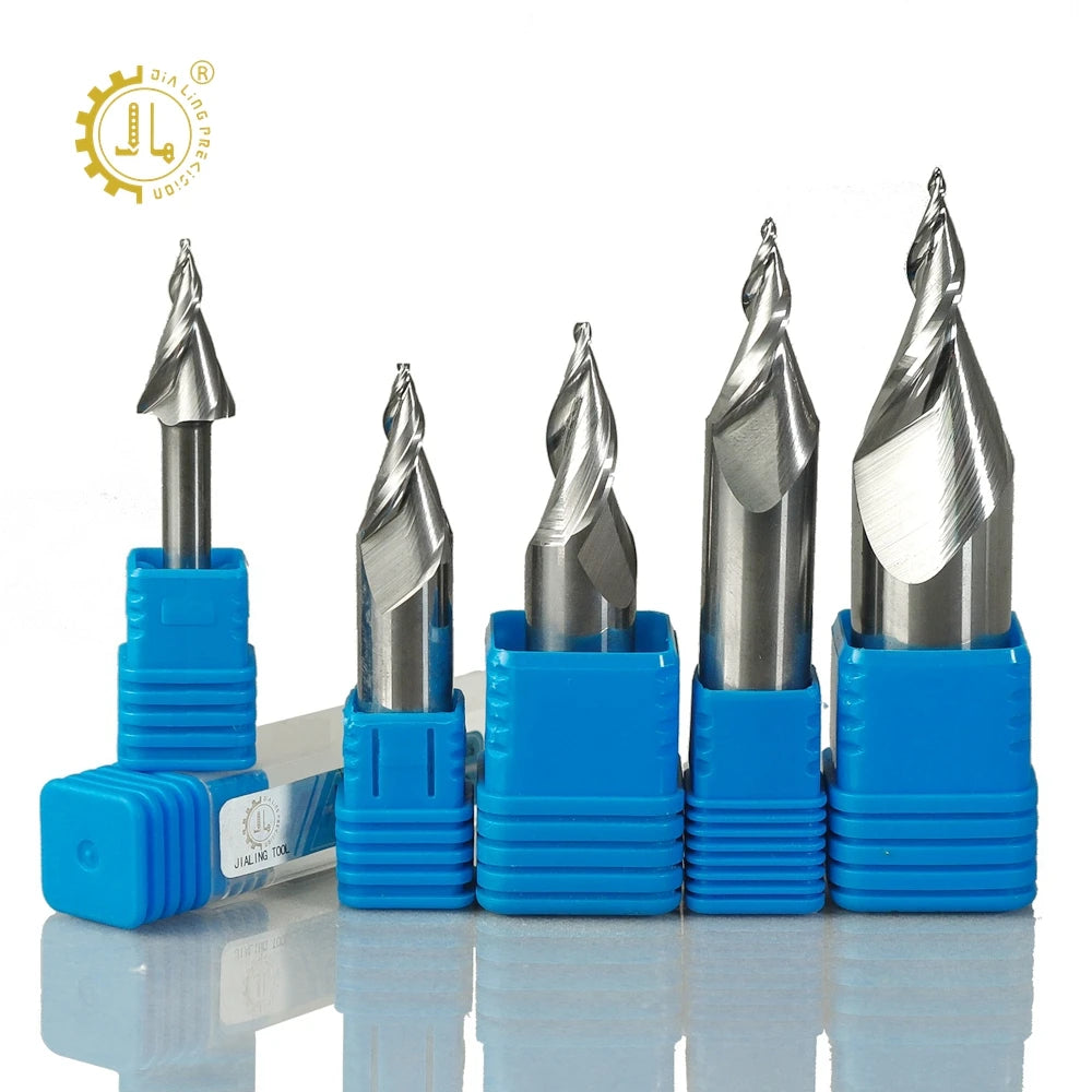 Mini Luminous Word Processing Mini Letter Bit CNC Mini Word Acrylic Engraving End Mill 3D Letter Acrylic Cutting Bits