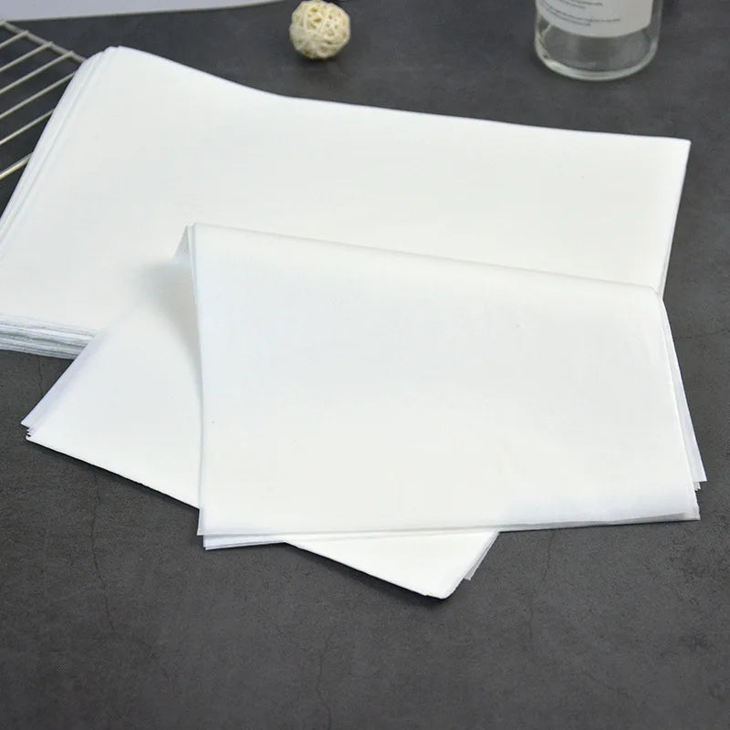 Circle Round Inner Circle Custom Baking Sheets Tray White Suck Oil Parchment Paper for Freezing