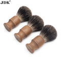 2024 Best Selling Badger Hair Walnut Wood Shaving Brush Barber Brush Men's Grooming Tool