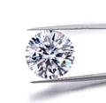 DEF Color Gold Jewelry Making Lab Grown White GRA Certified 0.5CT White Loose Moissanite 5mm