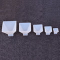 DIY Shiny Orgonite Pyramid Epoxy Resin Mold Silicone for Candle Jewelry Casting DIY Crafts