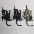 New Resin Dragon Ornaments MAB94 Looking Back Flying Dragon Gargoyles Sculpture Garden Home Decoration
