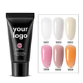 Free Sample Professional Private Label Soak off Led Uv Nail Acrylic Gel Poly Gel Nail Polish for Nail Extension
